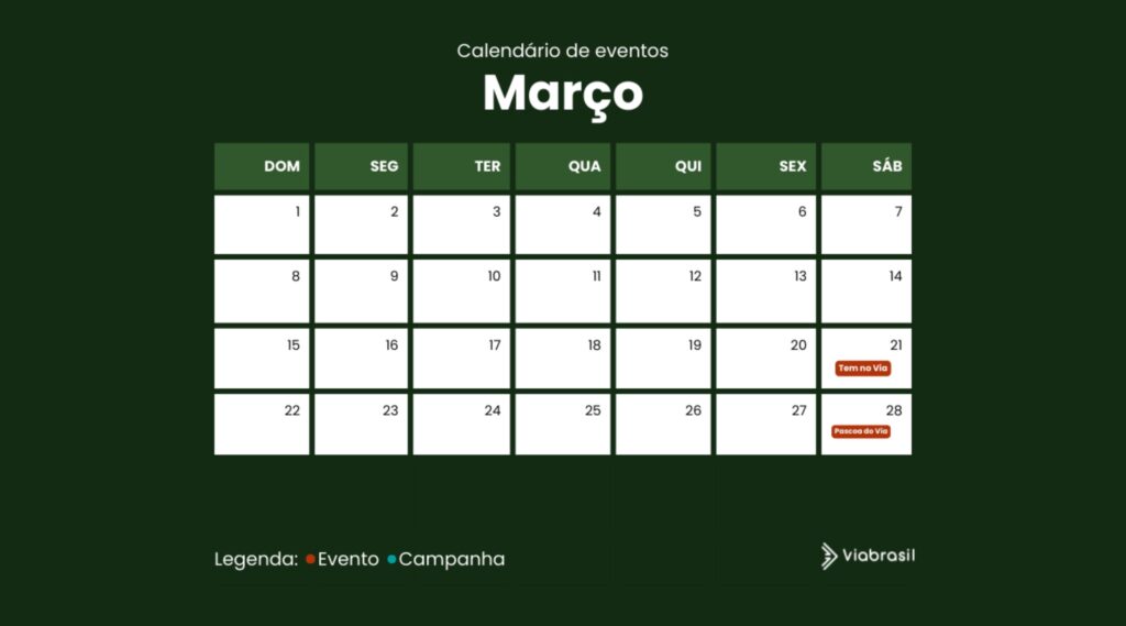 março no viabrasil